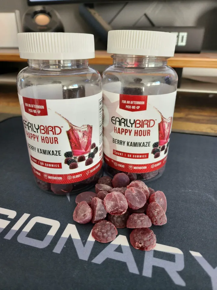 EarlyBird Happy Hour (Afternoon Energy Gummies) Review